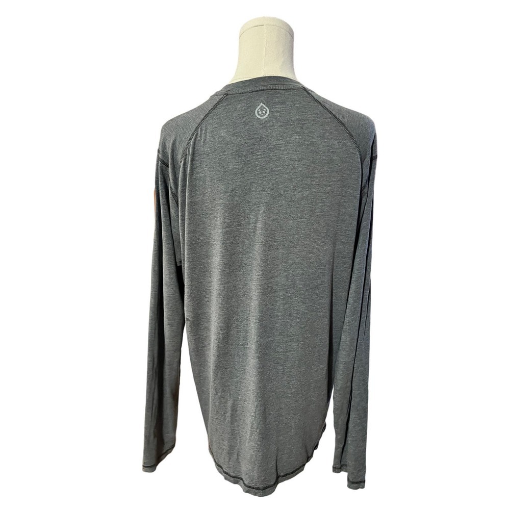Tasc Performance Atlanta Georgia Skyline Graphic T Shirt Gray Long Sleeve Womens - Picture 4 of 7